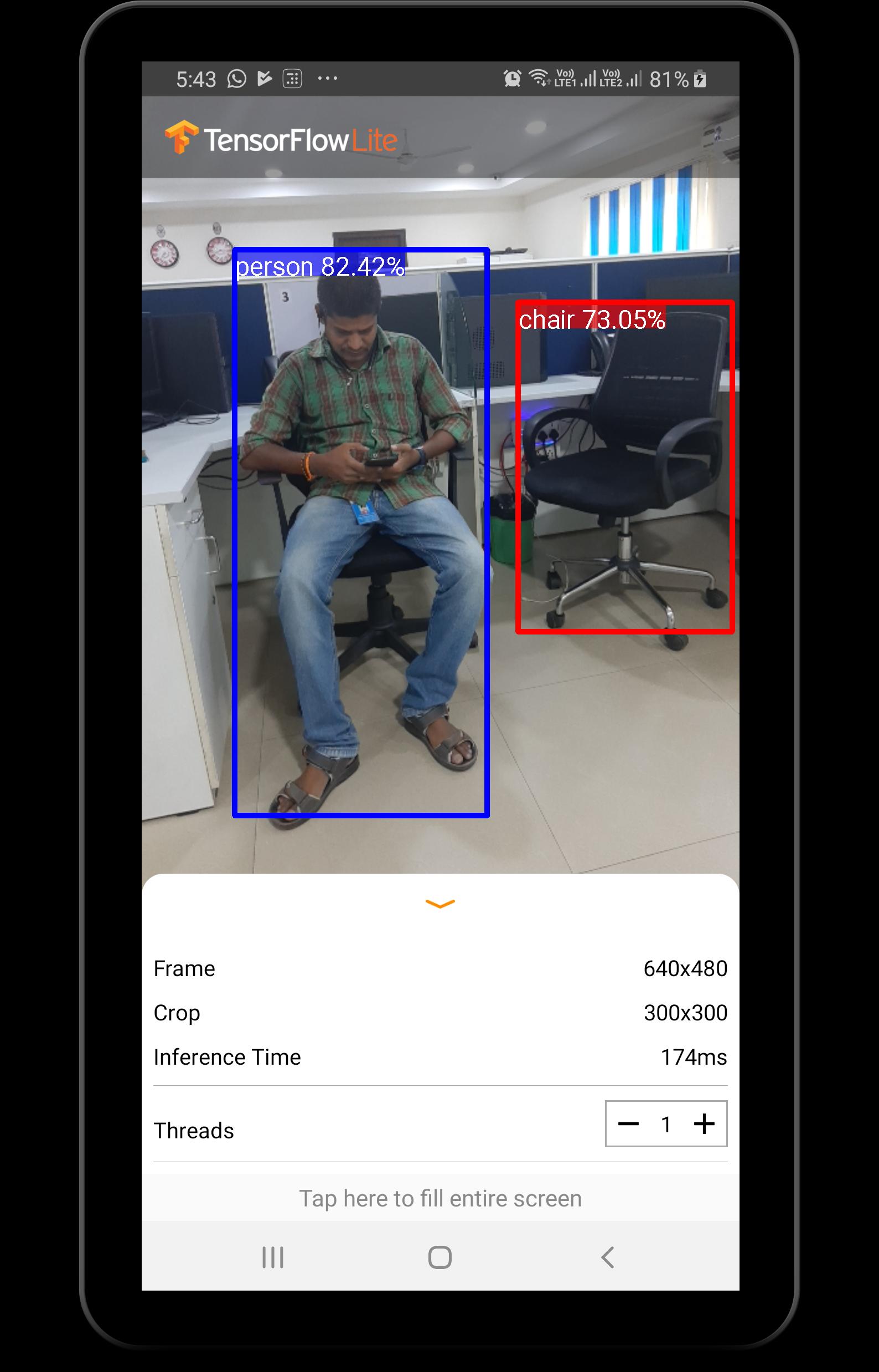 Android向けのTensorFlow Lite Object Detection Demo 2019 APKをダウンロードしましょう