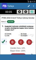 PYBS - Bursluluk Sınavı capture d'écran 1