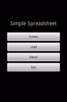 Simple Spreadsheet Screenshot 1