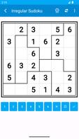 Irregular Sudoku capture d'écran 3