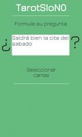 Tarot SI o NO syot layar 1