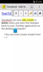 Tomdroid notes APK download