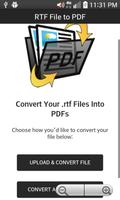 RTF File to PDF penulis hantaran