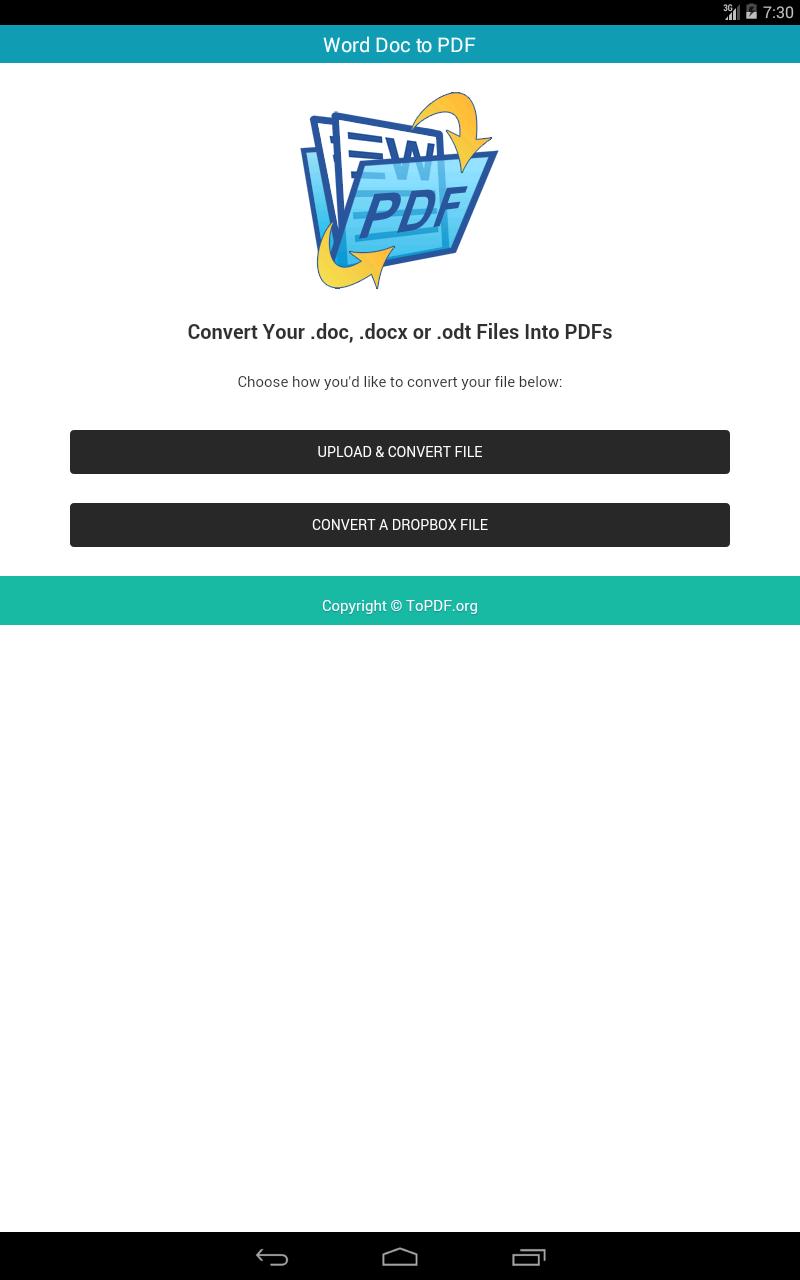 Word DOC To PDF APK Android word-doc-to-pdf-apk-android