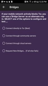 Orbot: Tor untuk Android syot layar 2