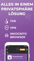 Private Tor Browser + VPN Plakat