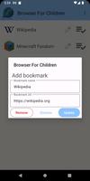 Browser for Children تصوير الشاشة 2
