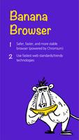 Banana Browser الملصق