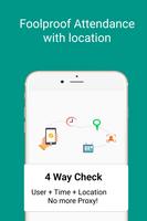 Attendance App for Employees پوسٹر