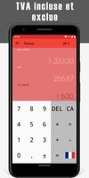 Calculatrice TVA capture d'écran 1