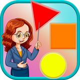 Shape Color Size Game for Kids icon