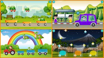 Shape Color Size Game for Kids capture d'écran 1
