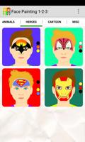 Face Painting 1-2-3 スクリーンショット 1