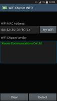 WiFi Chipset INFO capture d'écran 3