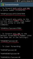 Remote Call/SMS Forward (Lite) captura de pantalla 3