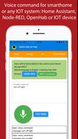 Voice Command for IoT الملصق
