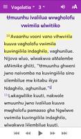 برنامه‌نما Biblia Kivwanji na Kiswahili عکس از صفحه