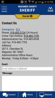 Wagoner County OK Sheriff captura de pantalla 2