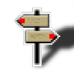 Guidepost icon