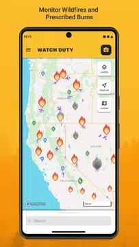 Screenshot 1 for Watch Duty (Wildfire)