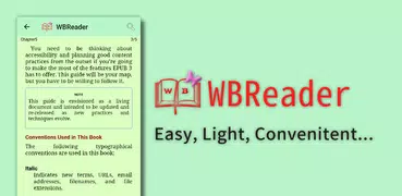 WBReader (EPUB, TXT Reader)