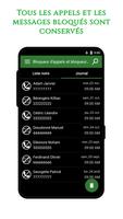 Bloqueur appels et SMS capture d'écran 3