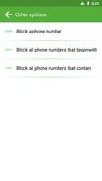 برنامه‌نما مسدود کننده تماس و پیامک عکس از صفحه