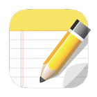 Notepad notes, memo, checklist icon