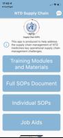 NTDs Supply Chain SOPs App poster