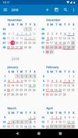 aCalendar+ Calendar & Tasks ภาพหน้าจอ 3