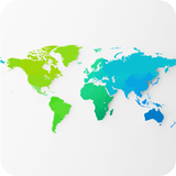 Mapa mundial Teste geográfico