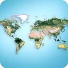 Wereldkaart Verkenner-icoon