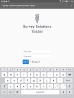 Survey Solutions Tester Cartaz