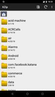XZip - zip unzip utility पोस्टर