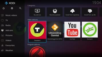 Kodi pour Android TV Affiche