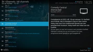 Kodi لـ Android TV تصوير الشاشة 1