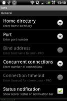 kWS - Android Web Server تصوير الشاشة 1