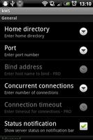 kWS - Android Web Server screenshot 1