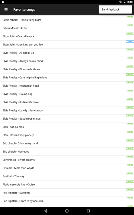 Guitar chords and tabs screenshot 7