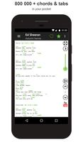 Guitar chords and tabs постер