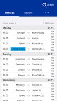 Poster Euro Soccer Fixtures