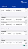 Euro Soccer Fixtures captura de pantalla 1