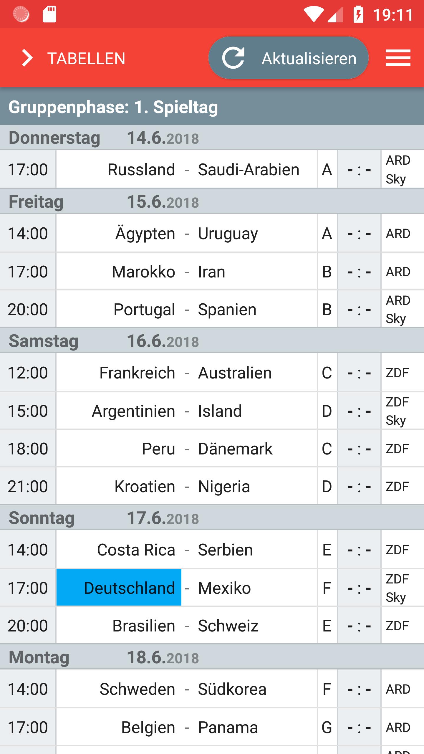 Em Spielplan App Em Spielplan App