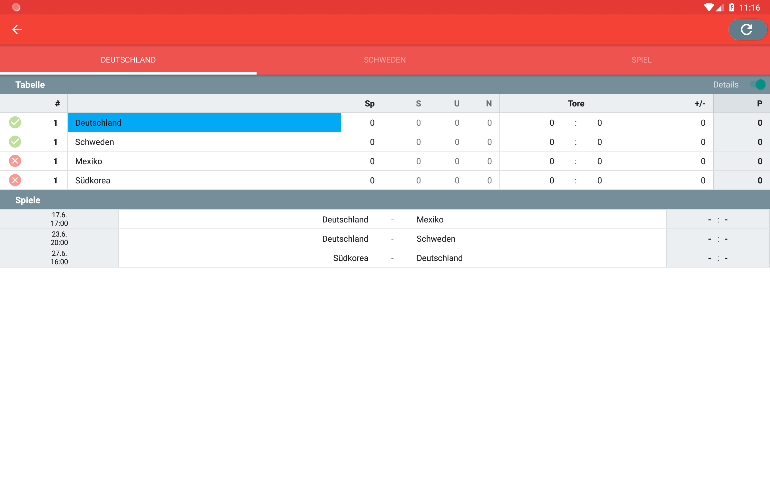 Em Spielplan App Em Spielplan App