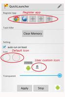 Quick Launcher Screenshot 1