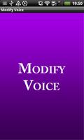 Modify Voice poster