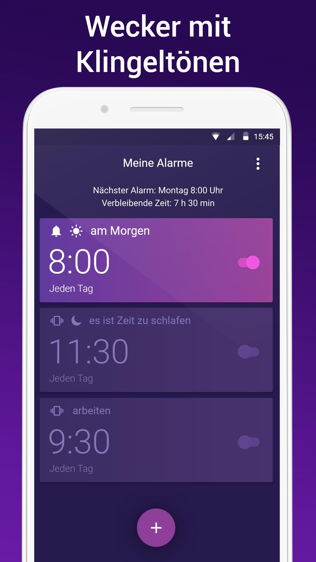Wecker app mit musik - Alarm Clock für Android - APK herunterladen