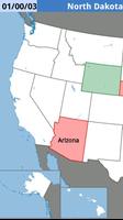 クイズ：アメリカ合衆国（US）と首都 ポスター