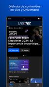 LIVE.TEC captura de pantalla 1