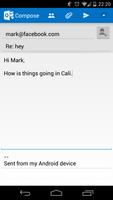 QuickMail—Outlook Sync syot layar 2